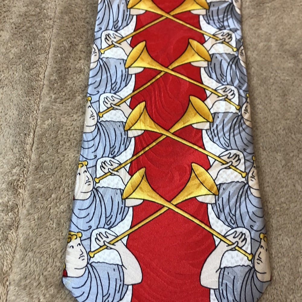 BOB MACKIE silk tie